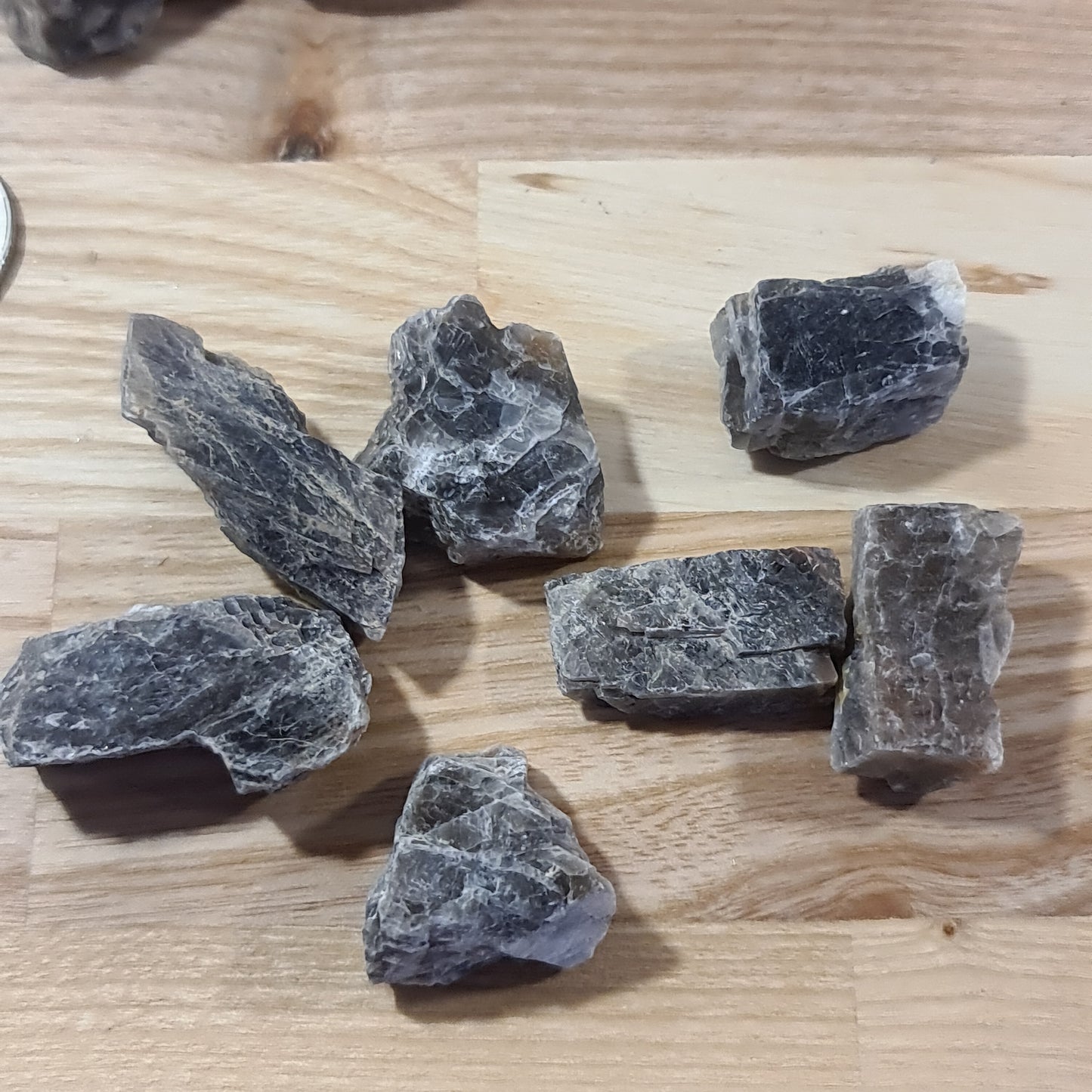 Black Moonstone Pieces