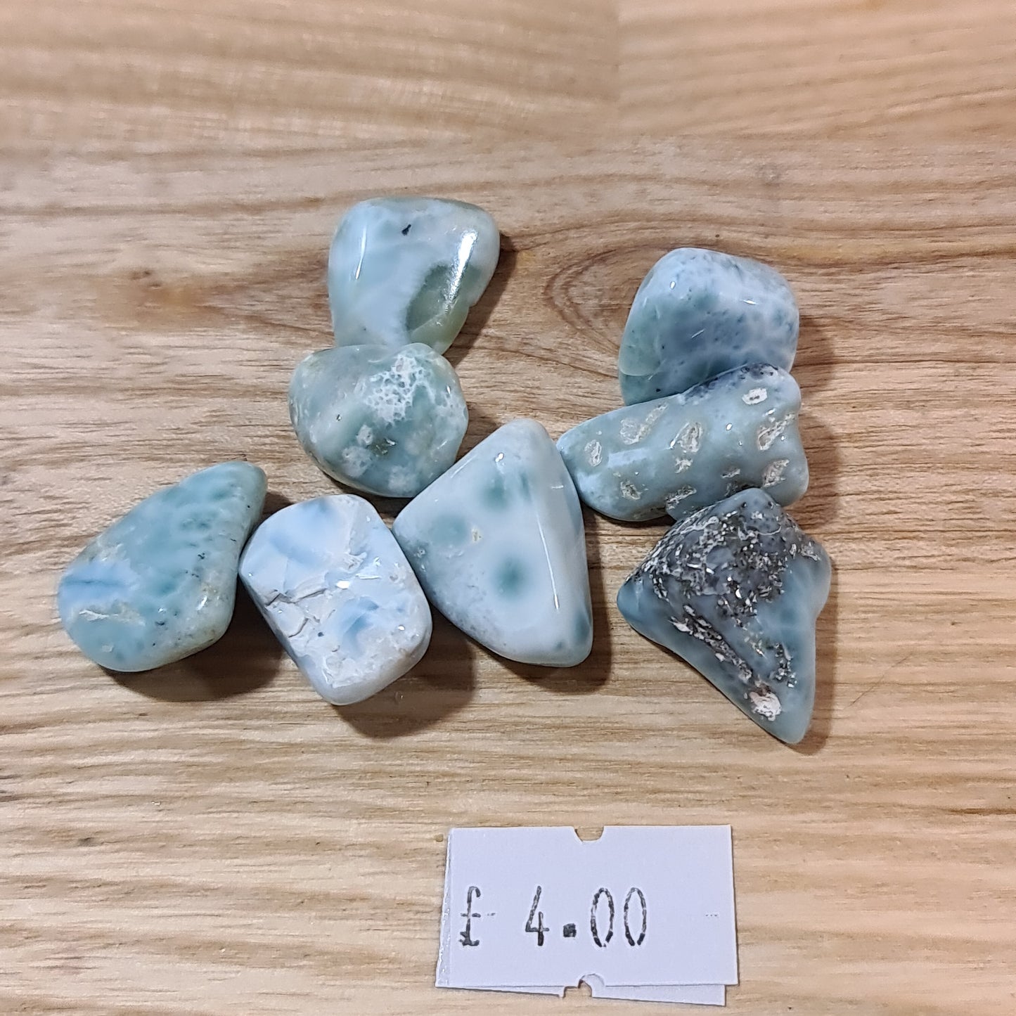 Larimar Tumblestone (B Grade)