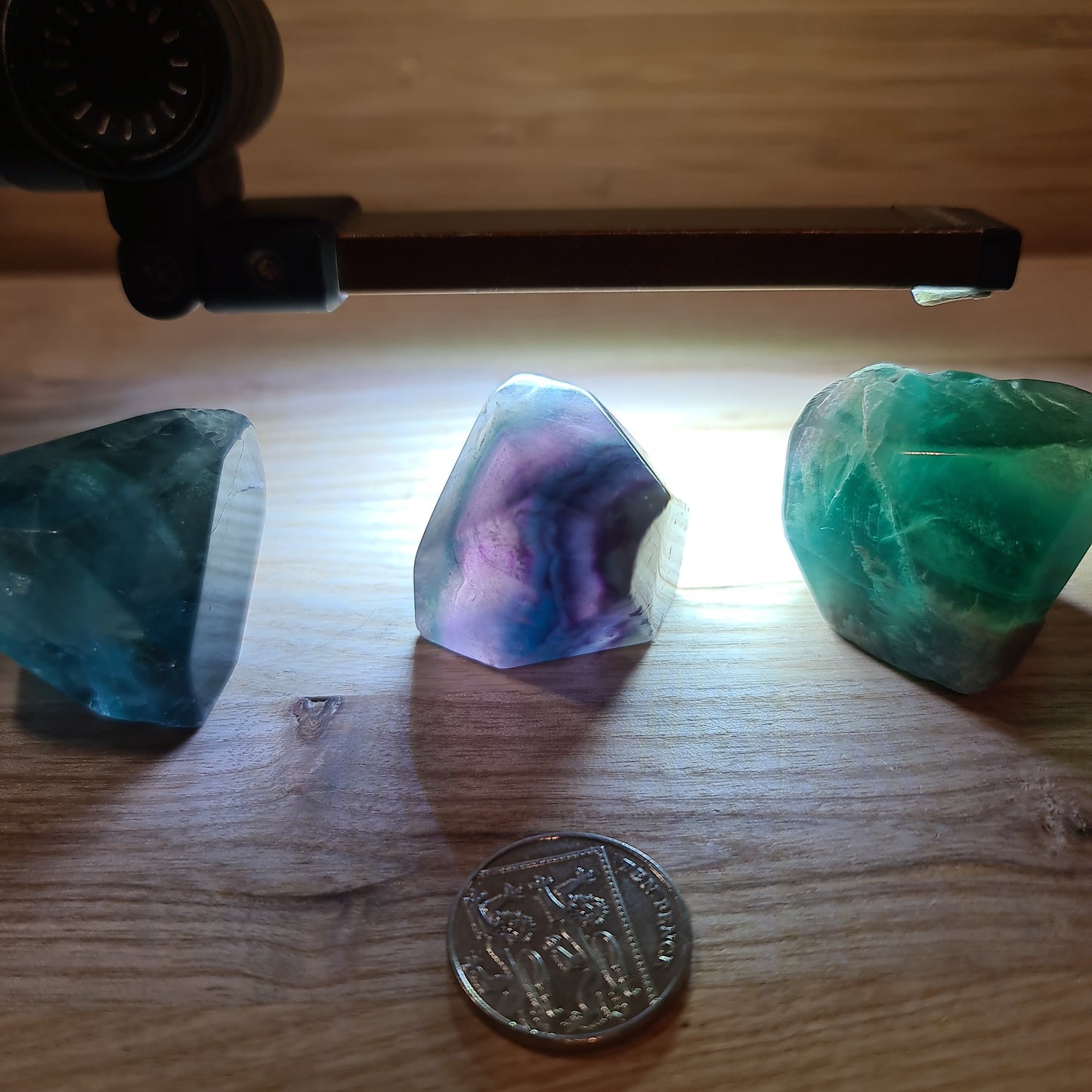 Fluorite Geometric Shapes