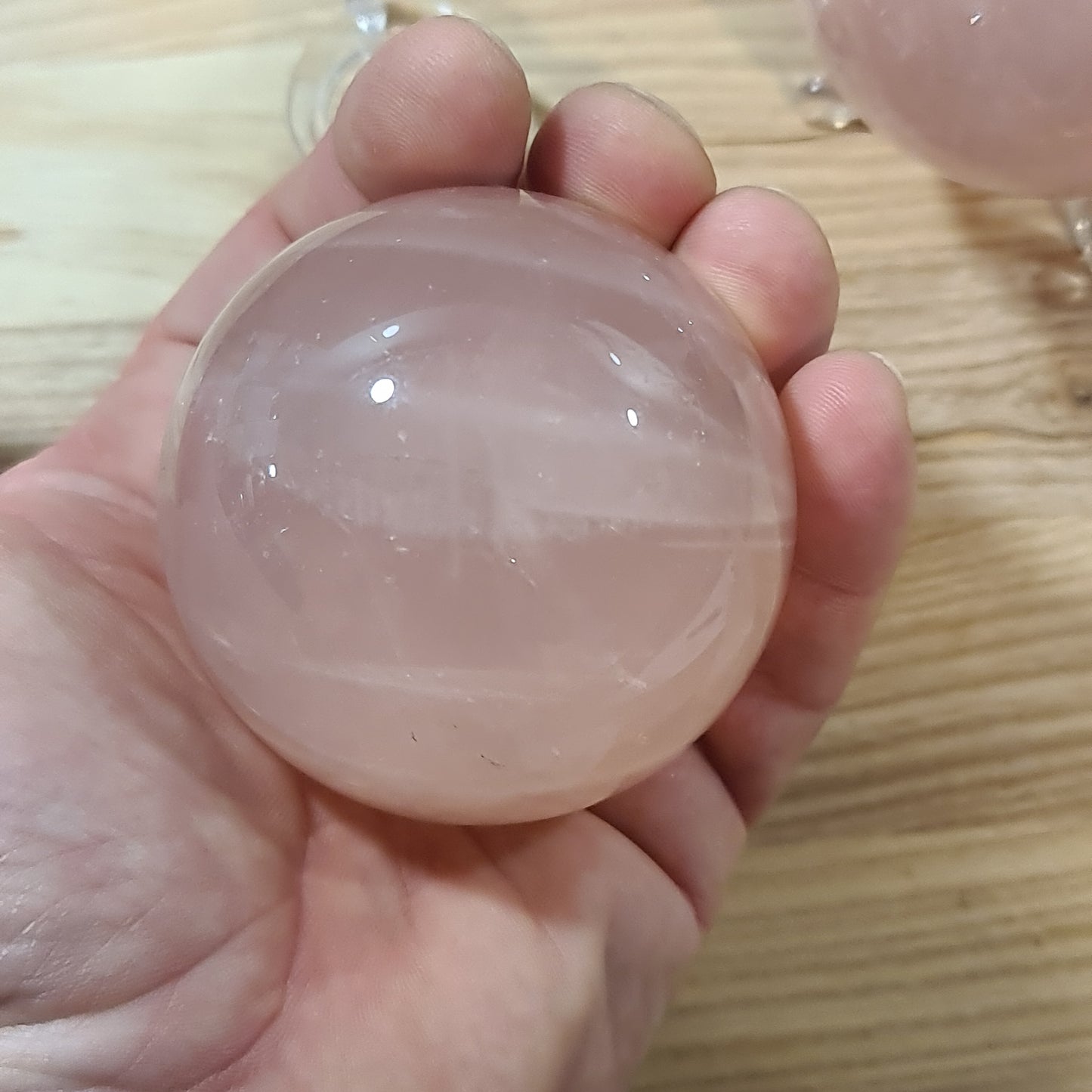 Rose Quartz Spheres