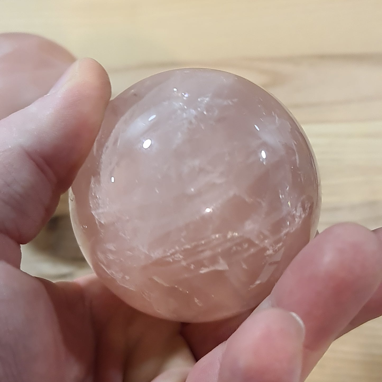 Rose Quartz Spheres