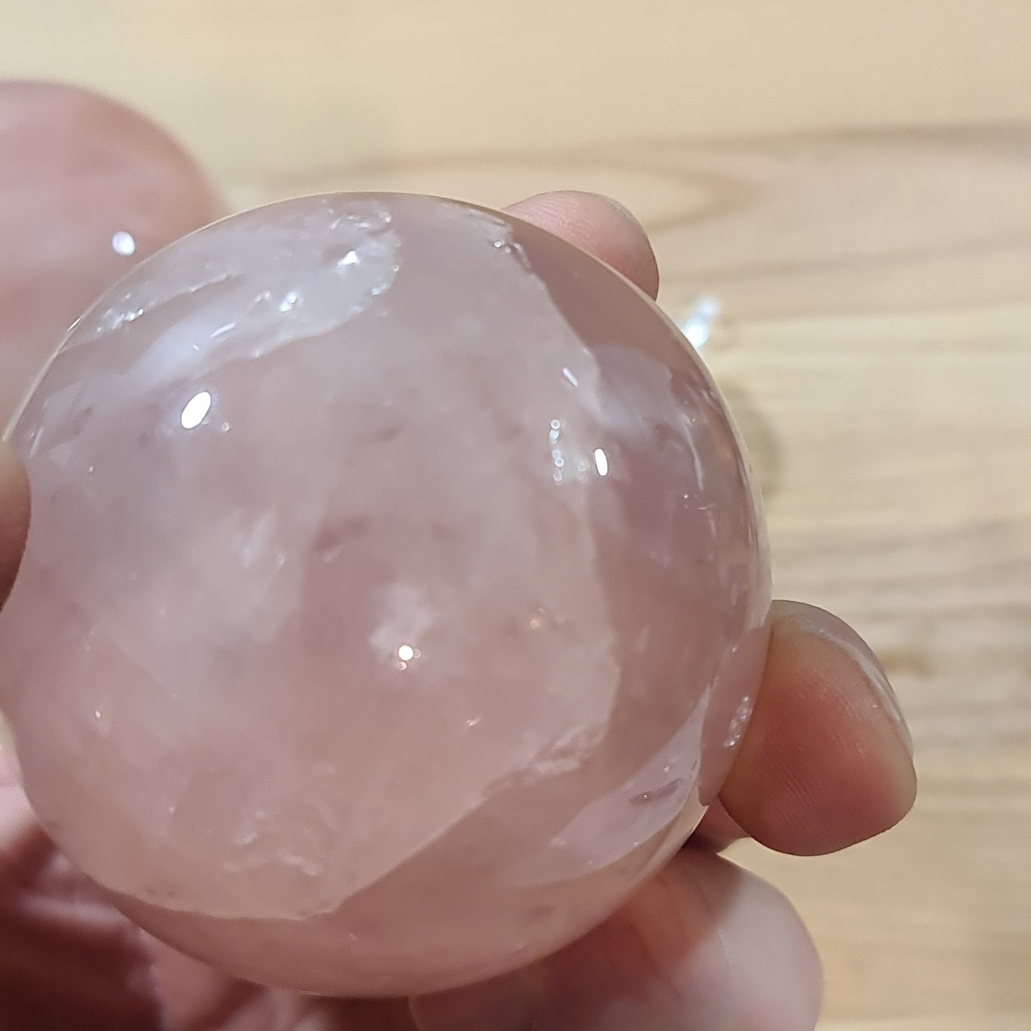 Rose Quartz Spheres