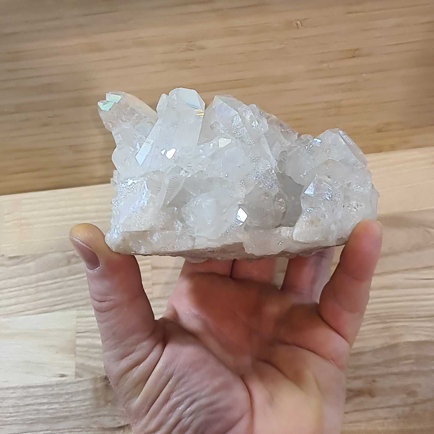 Angel Aura Quartz Cluster