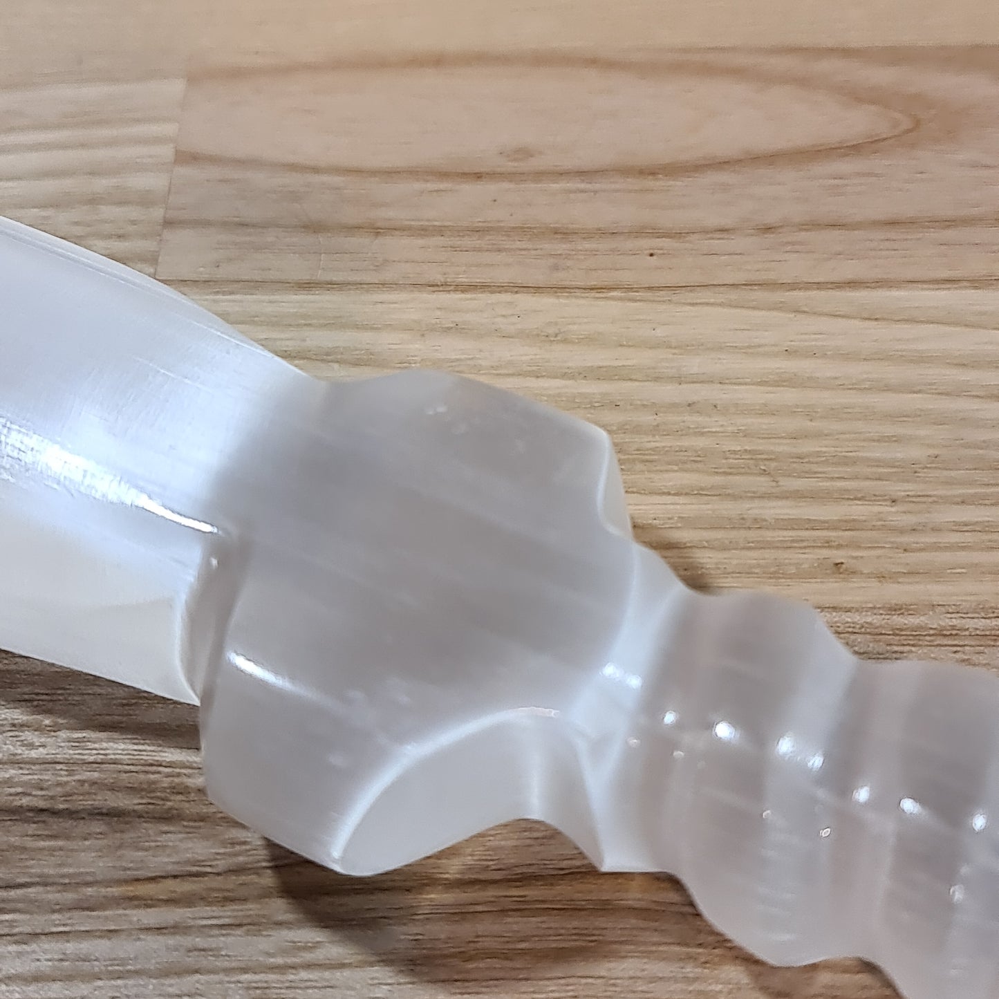 Selenite Knife (Heart Handle)