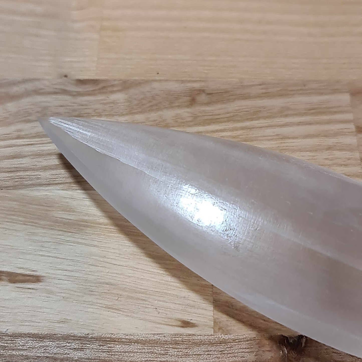 Selenite Knife (Heart Handle)