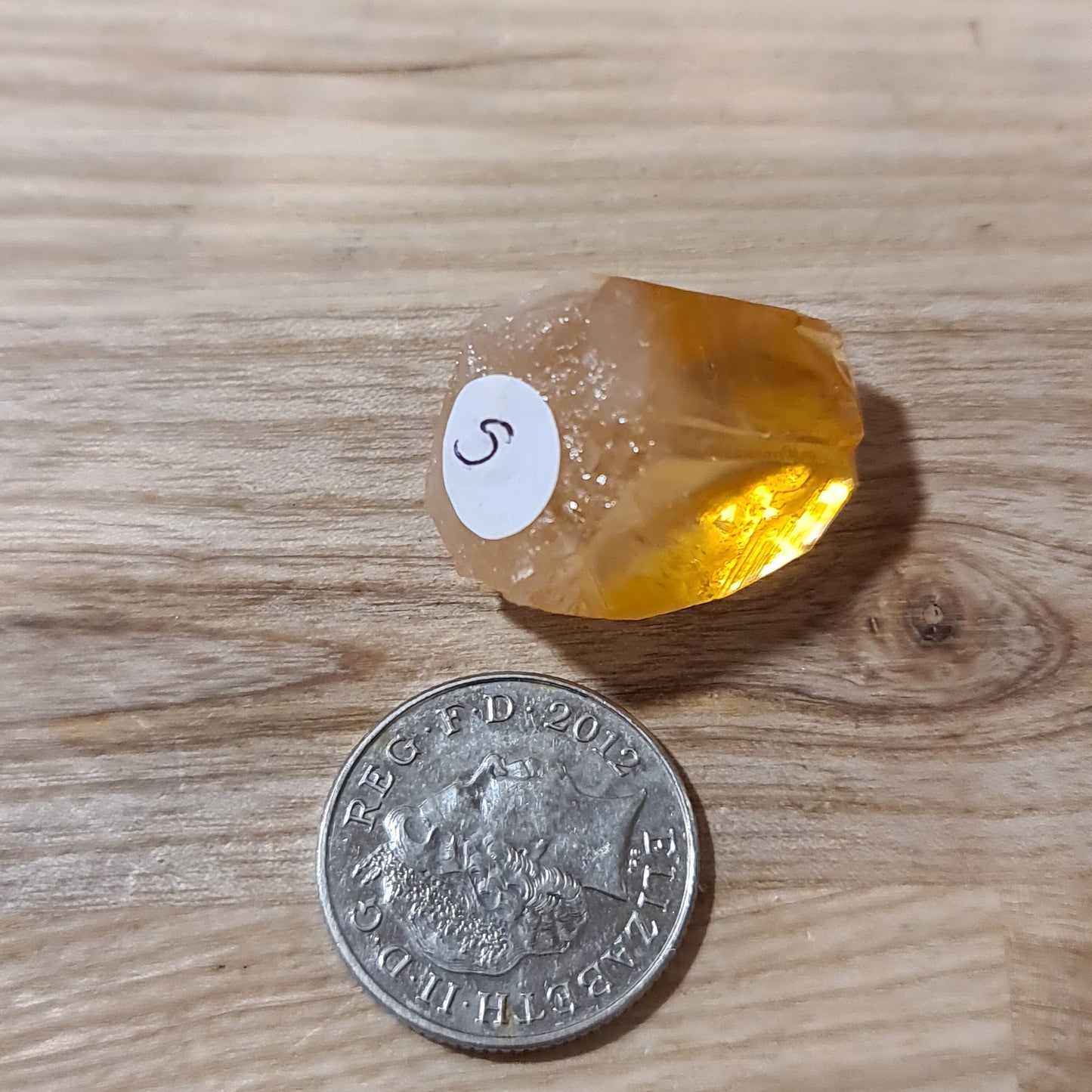 Tangerine Quartz Points