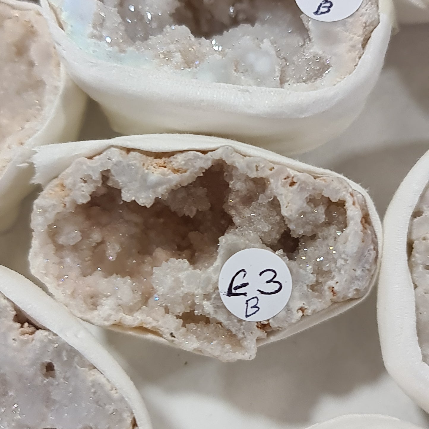 Angel Aura Quartz Geodes Box C