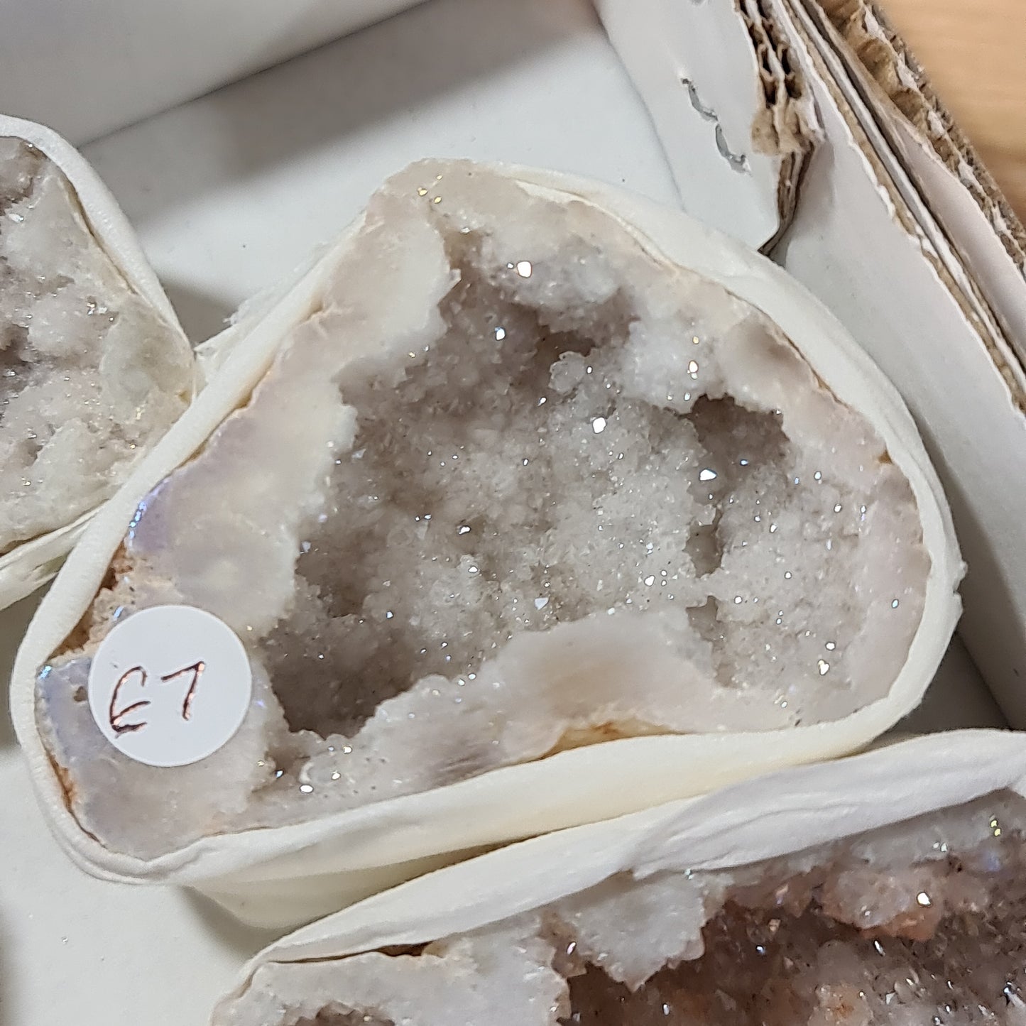 Angel Aura Quartz Geodes Box C