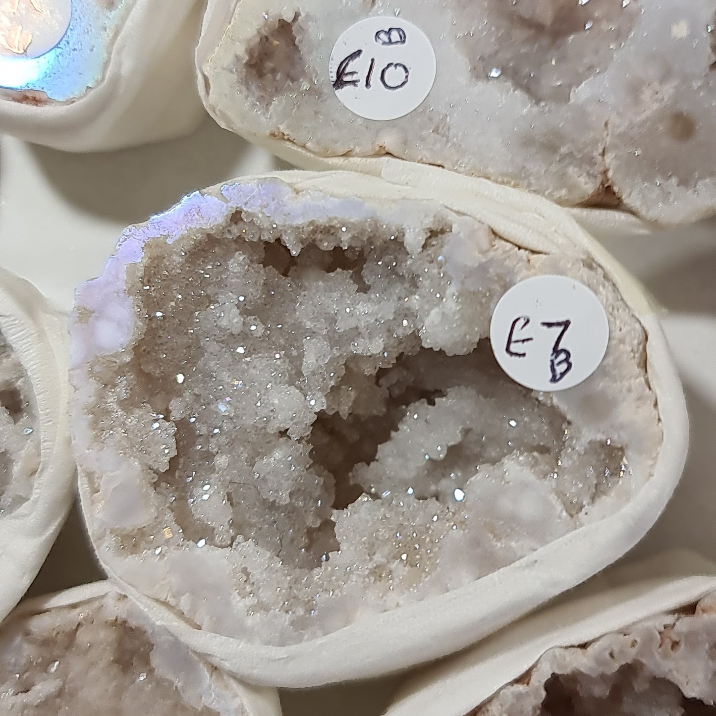 Angel Aura Quartz Geodes Box C