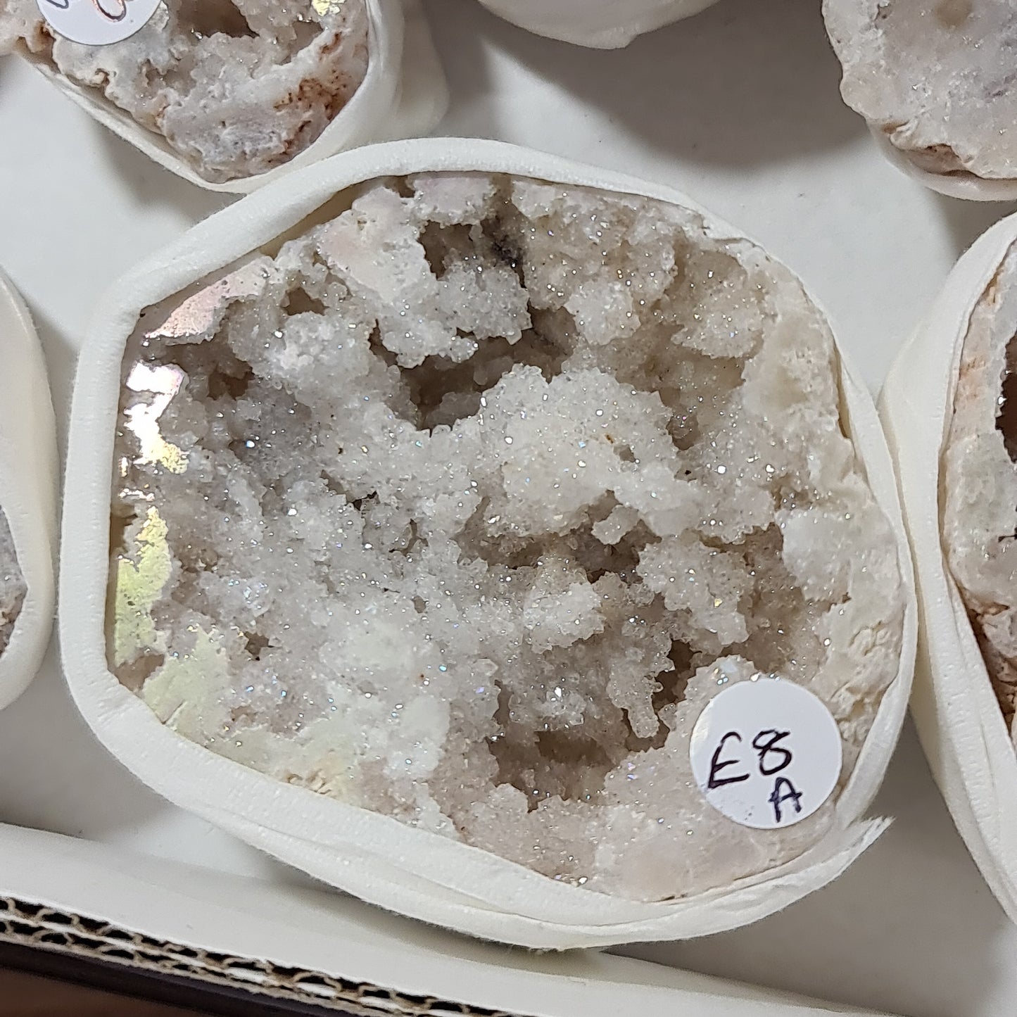 Angel Aura Quartz Geodes Box C