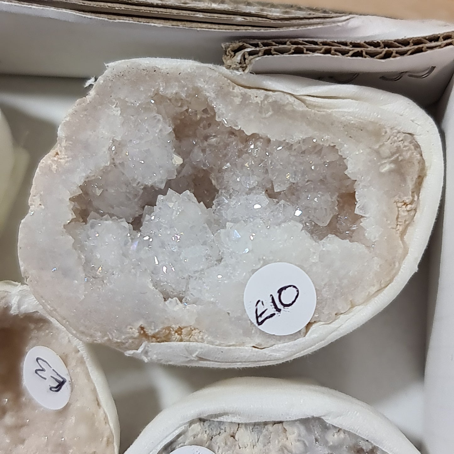 Angel Aura Quartz Geodes Box C