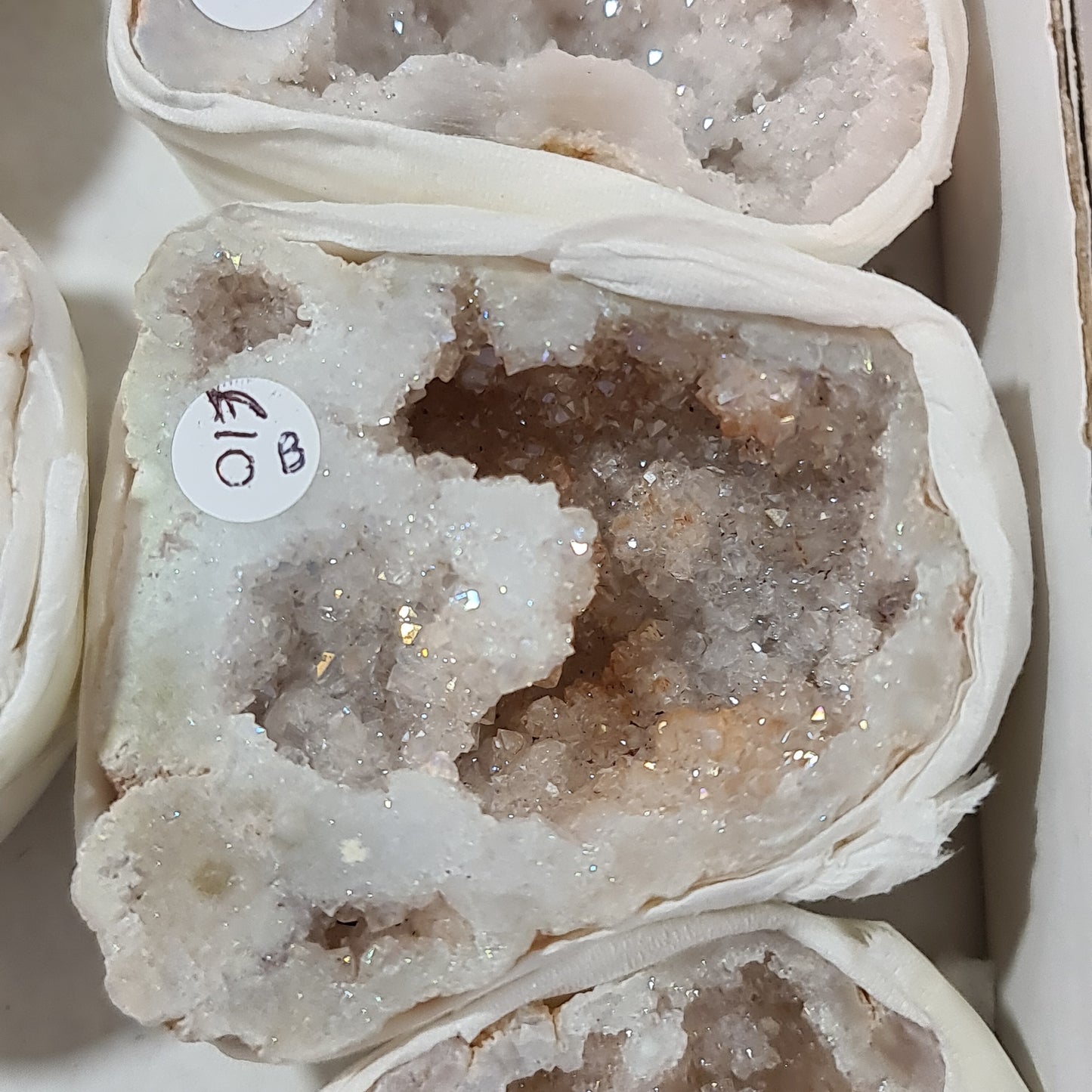 Angel Aura Quartz Geodes Box C