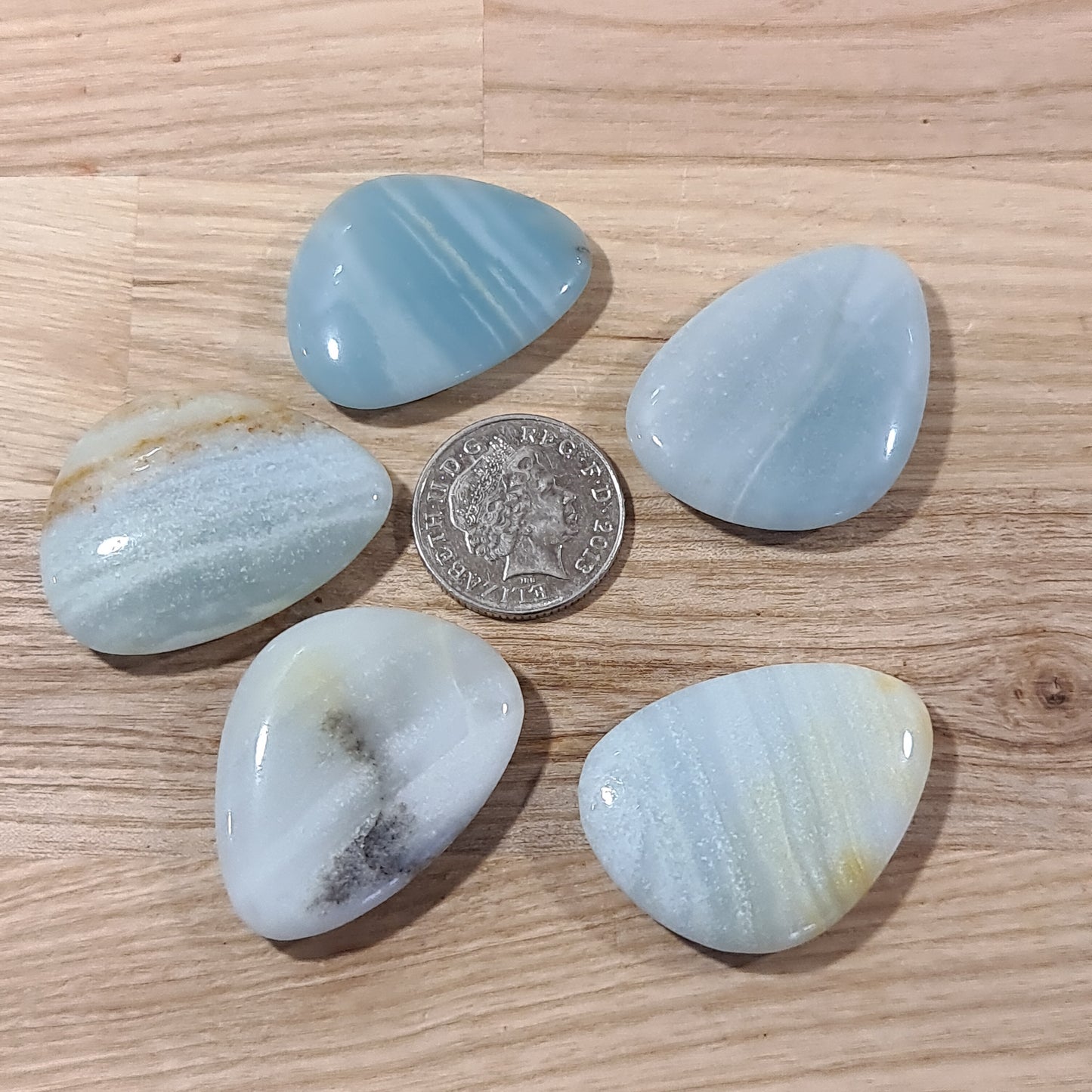 Amazonite Worry Stone