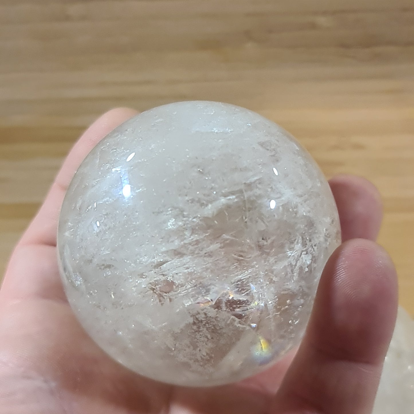 Clear Quartz Spheres