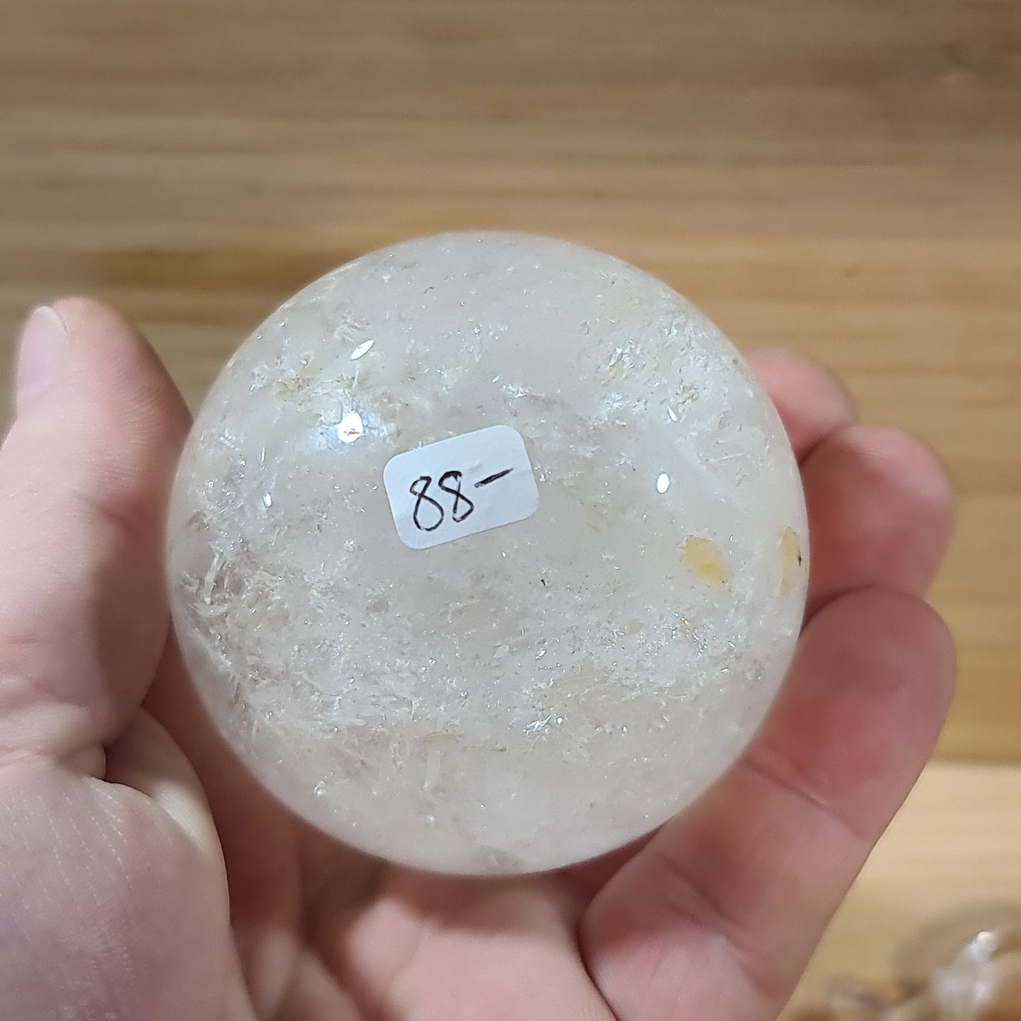 Clear Quartz Spheres