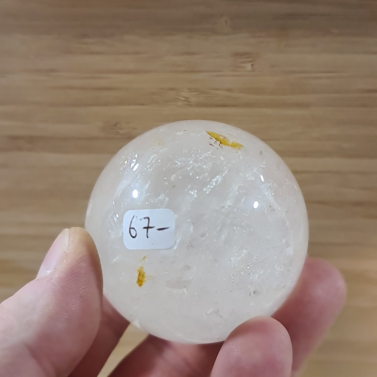 Clear Quartz Spheres