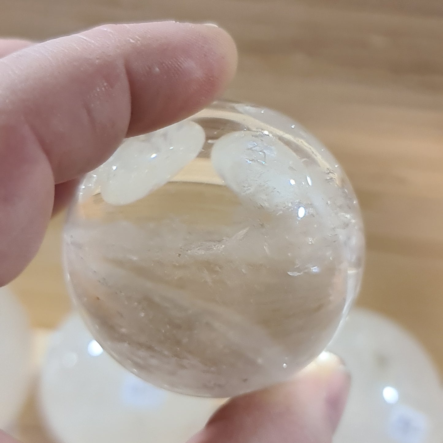 Clear Quartz Spheres