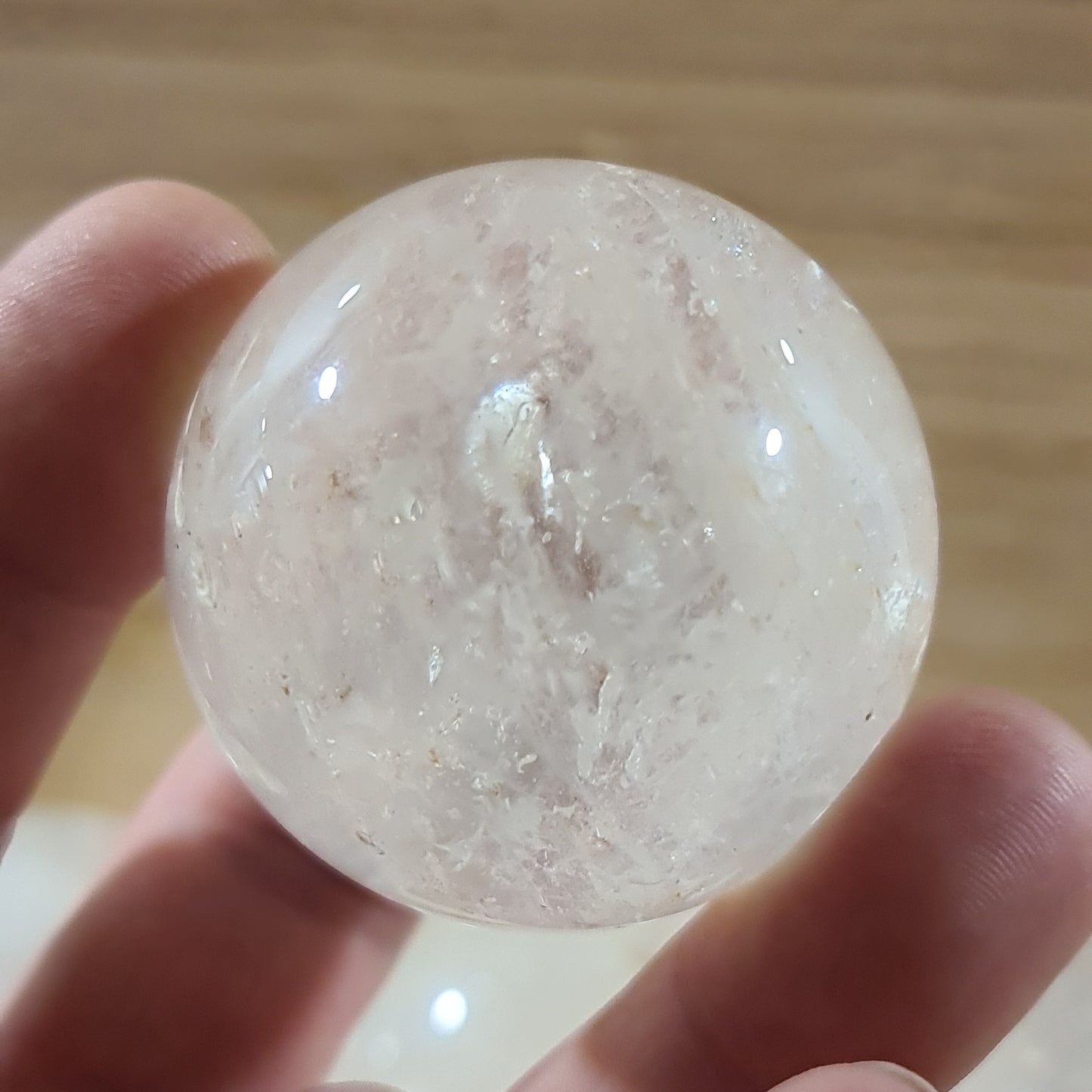 Clear Quartz Spheres