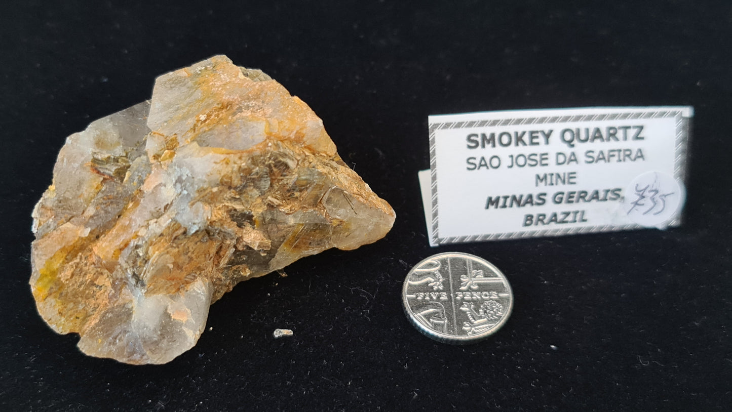 Brazilian Smokey Quartz - SQ22