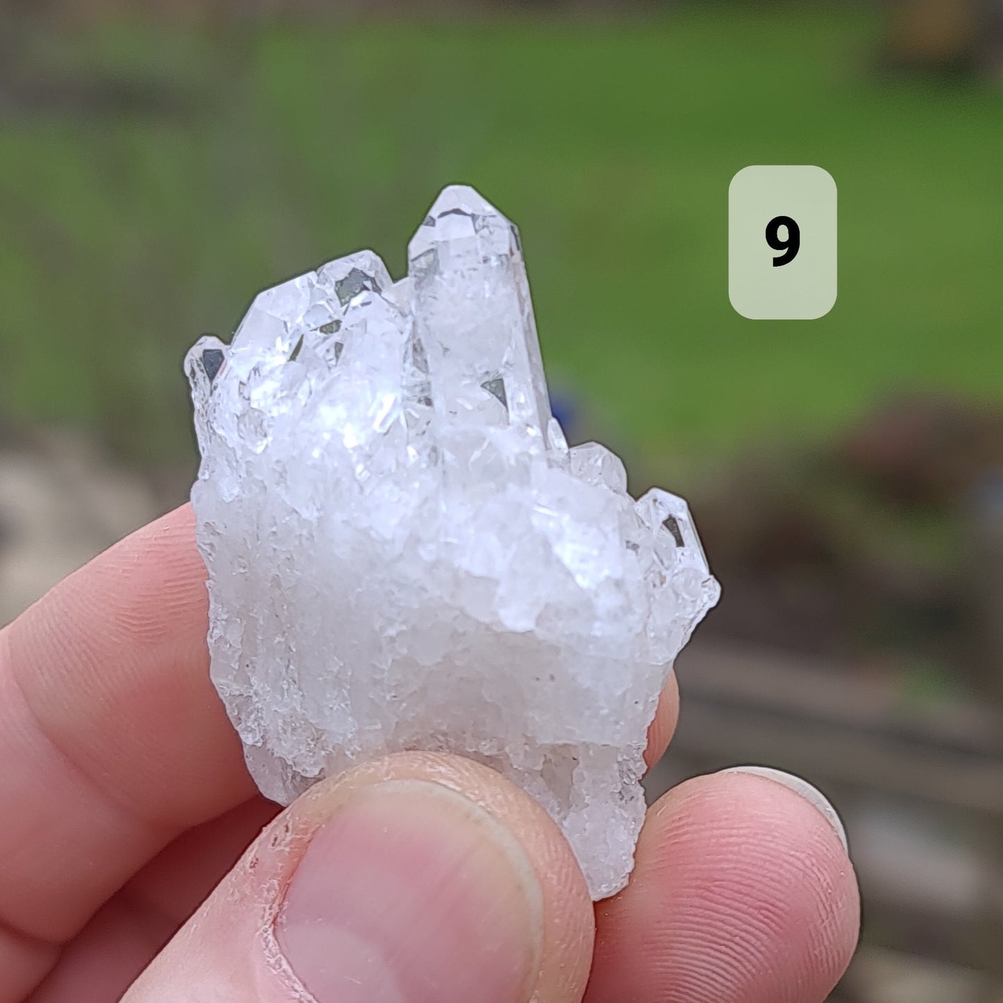 Clear Quartz Mini Cluster - Q9