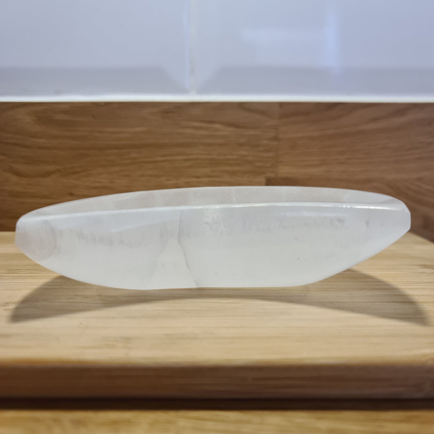 Selenite 'Half Moon' Bowl