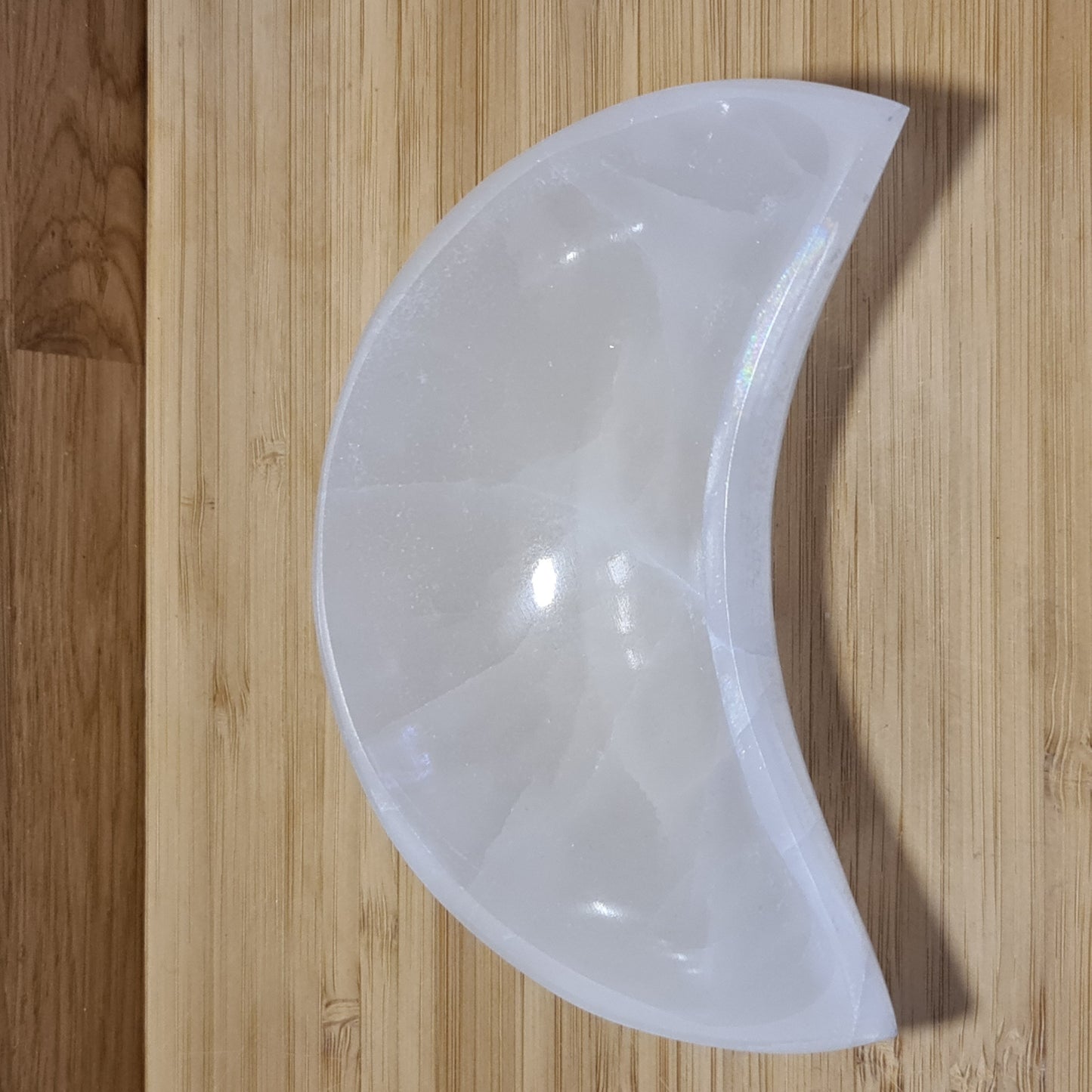 Selenite 'Half Moon' Bowl