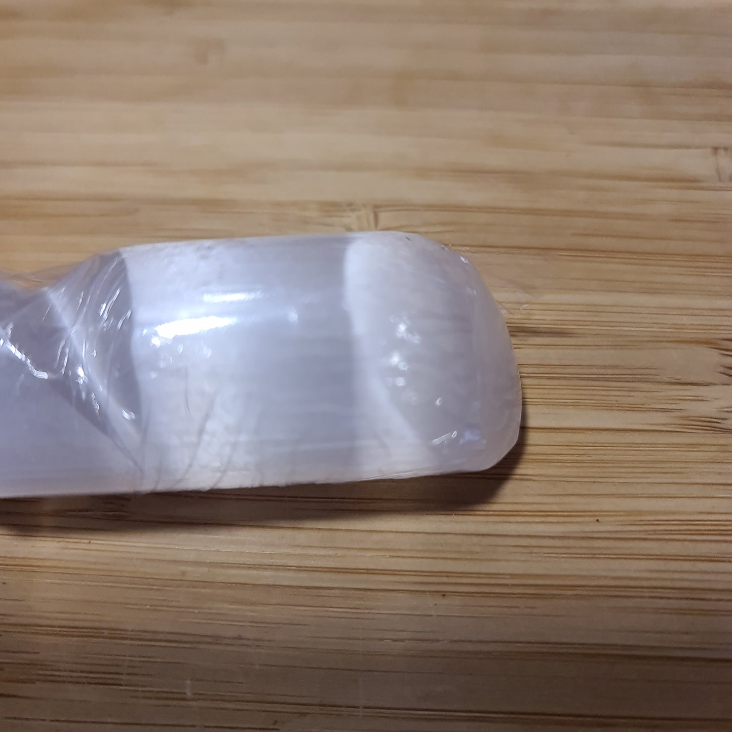 Selenite Twisted Wand