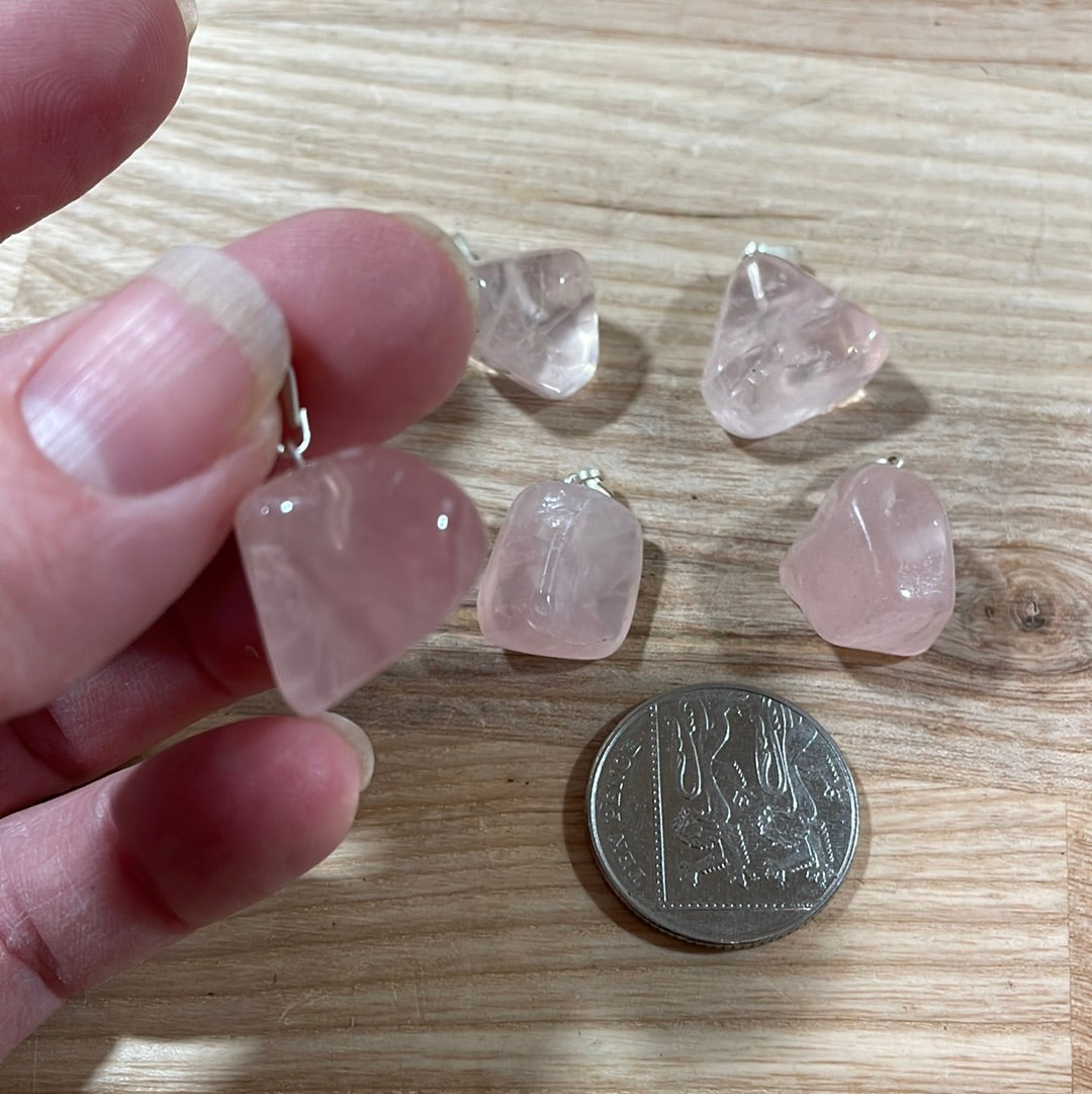 Rose Quartz Pendant (Polished Piece)