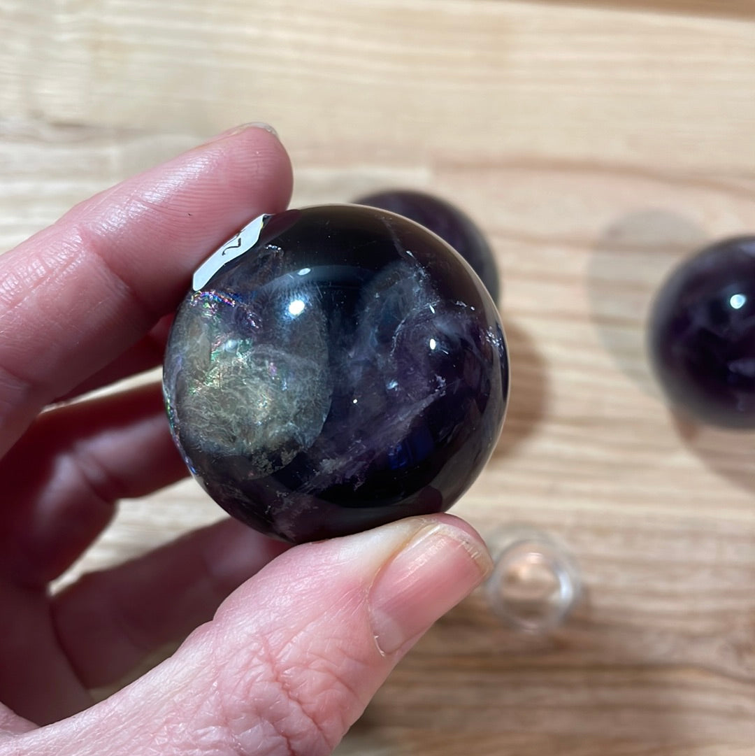 Fluorite Spheres - Rainbow ‘A’ Grade