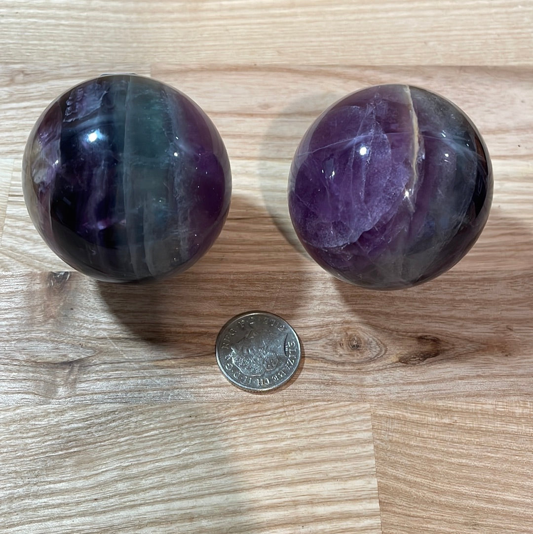 Fluorite Spheres - Rainbow ‘A’ Grade