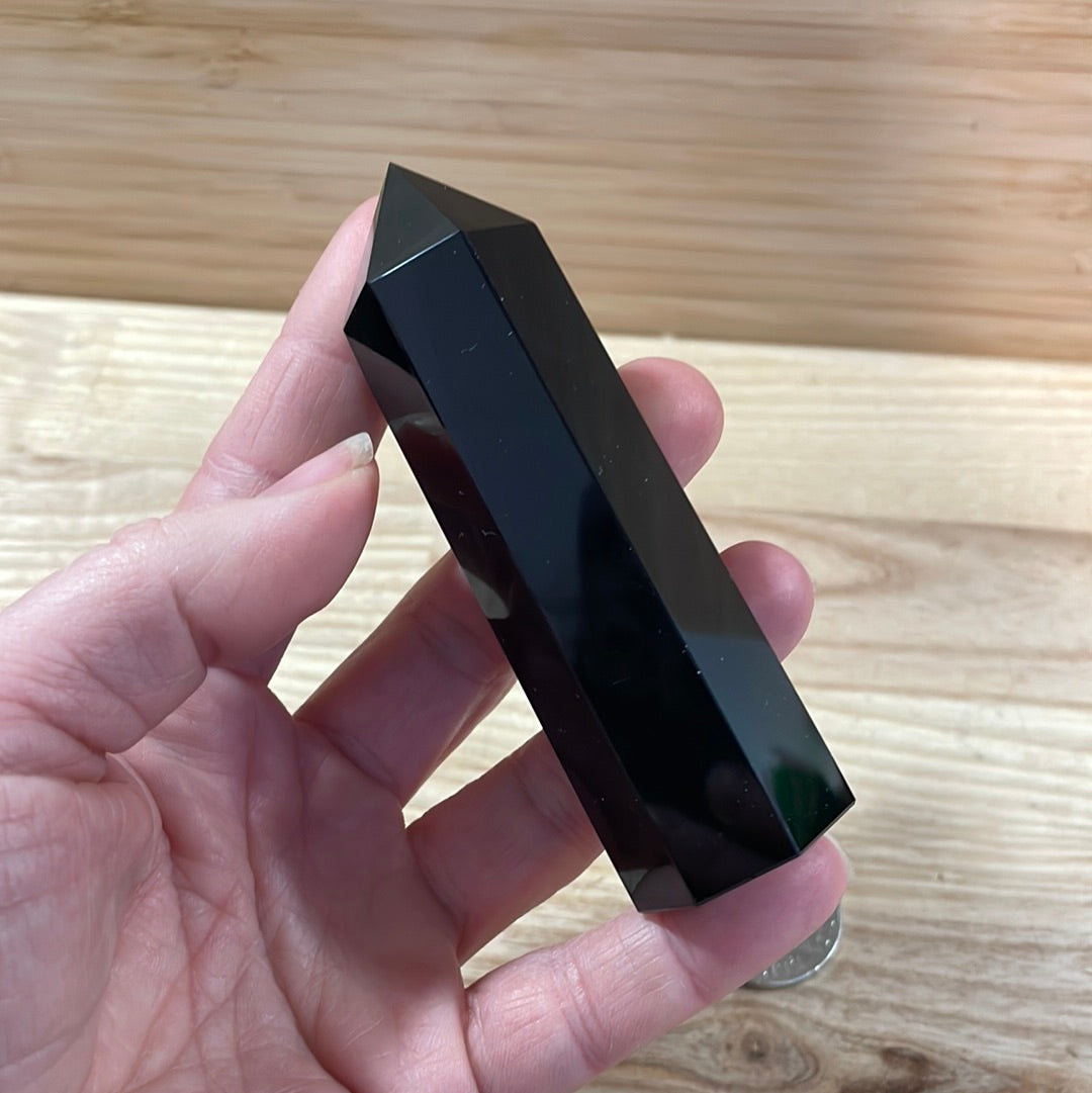 Black Obsidian Points