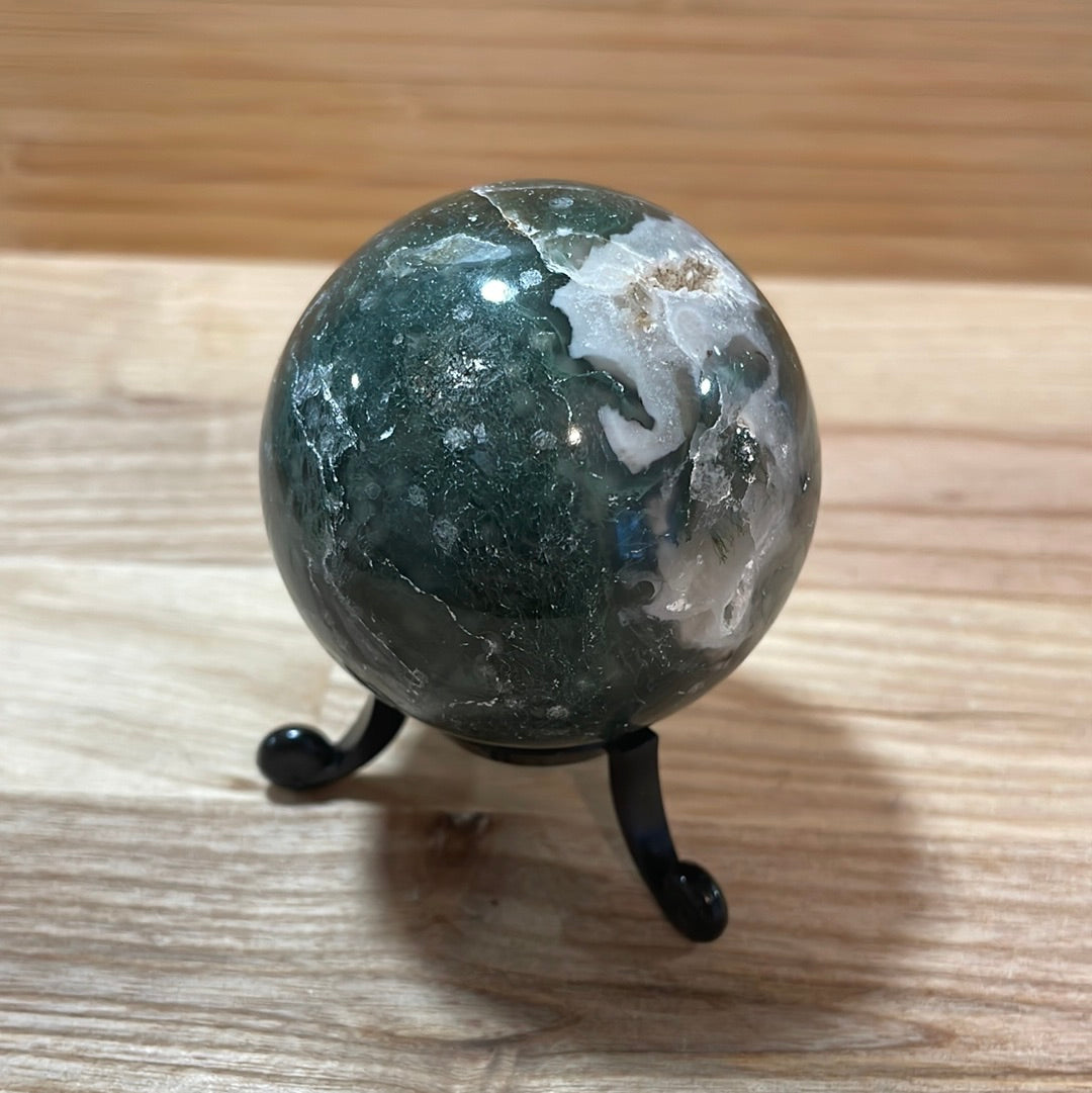 Moss Agate Sphere
