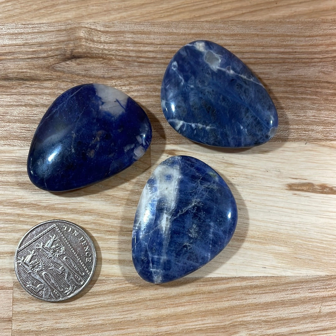 Sodalite Worry Stone