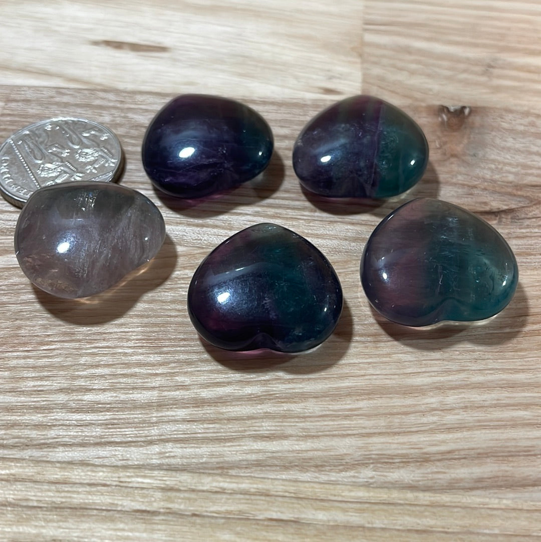 Fluorite Heart (mini)