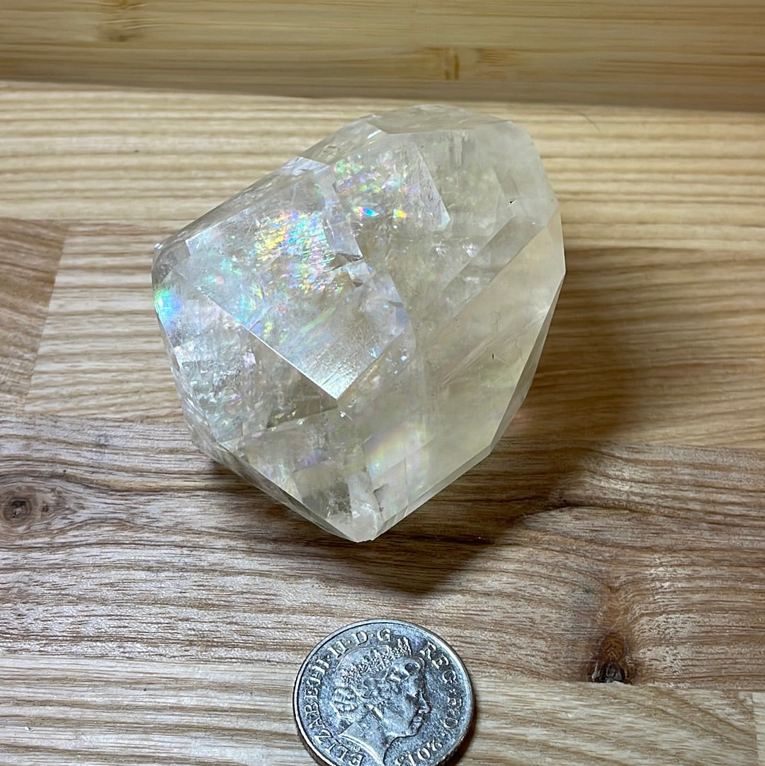 Golden Calcite Polished Freeform