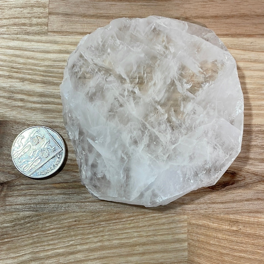 Clear Quartz Slices
