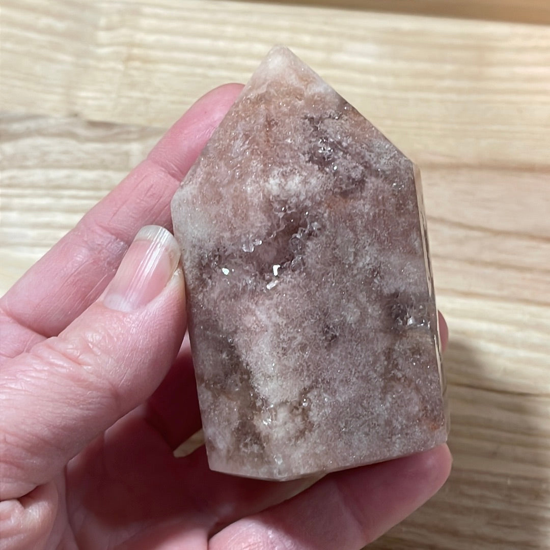 Pink Amethyst Point