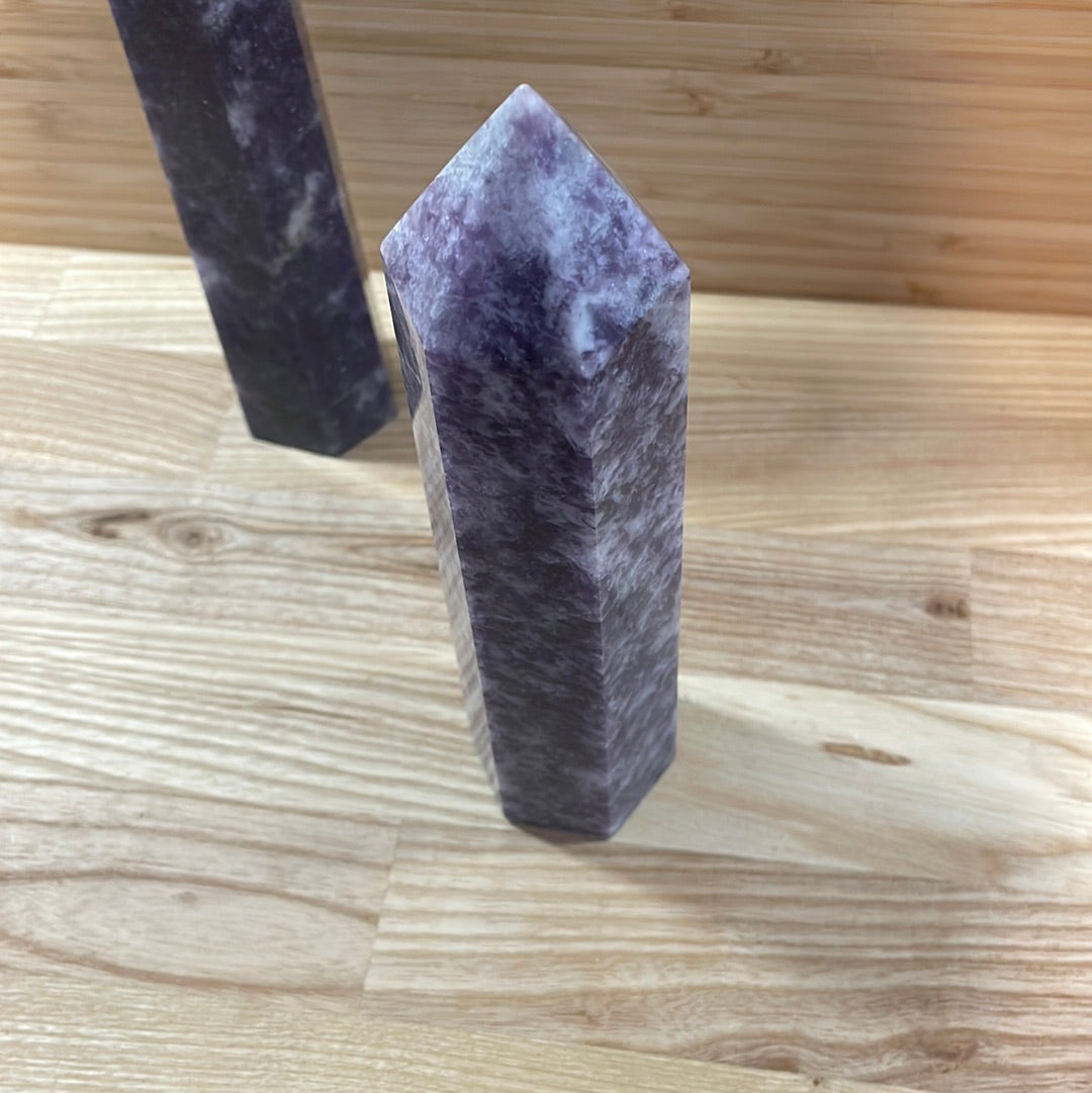 Lepidolite Tower