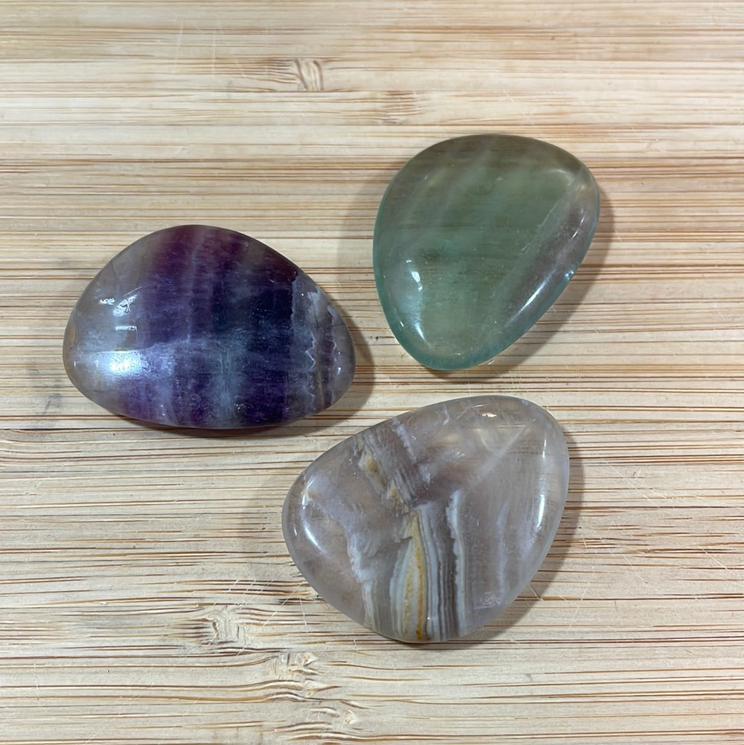 Fluorite Worry Stone
