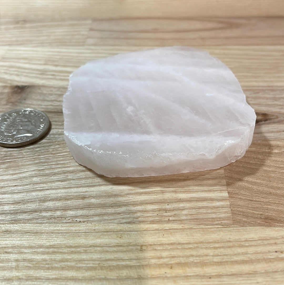 Rose Quartz Slice