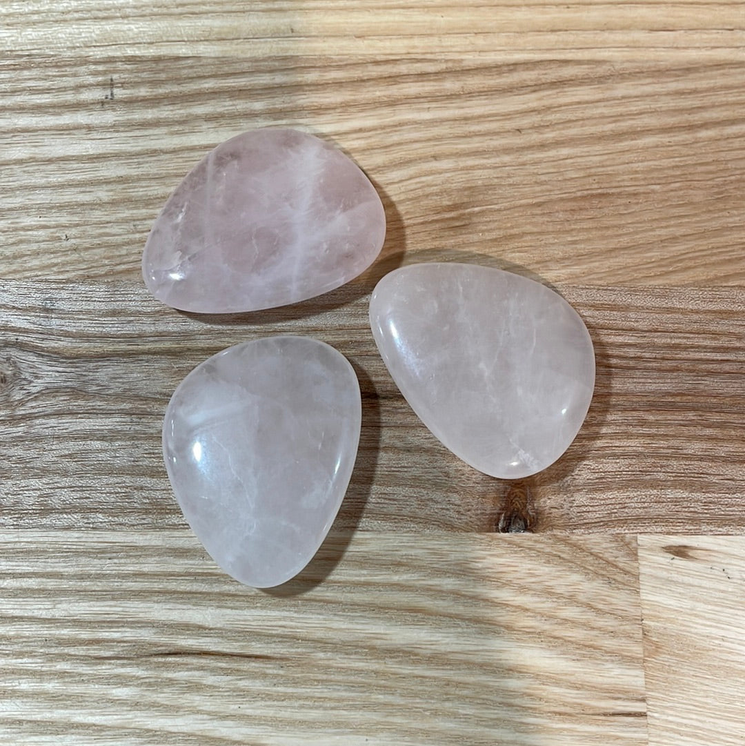 Rose Quartz Worry Stone