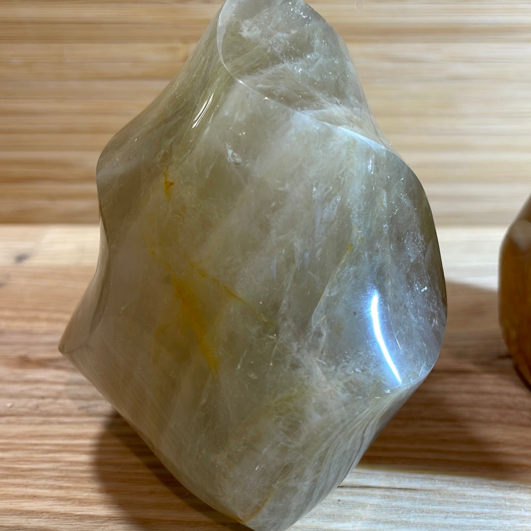 Golden Healer Quartz Flame