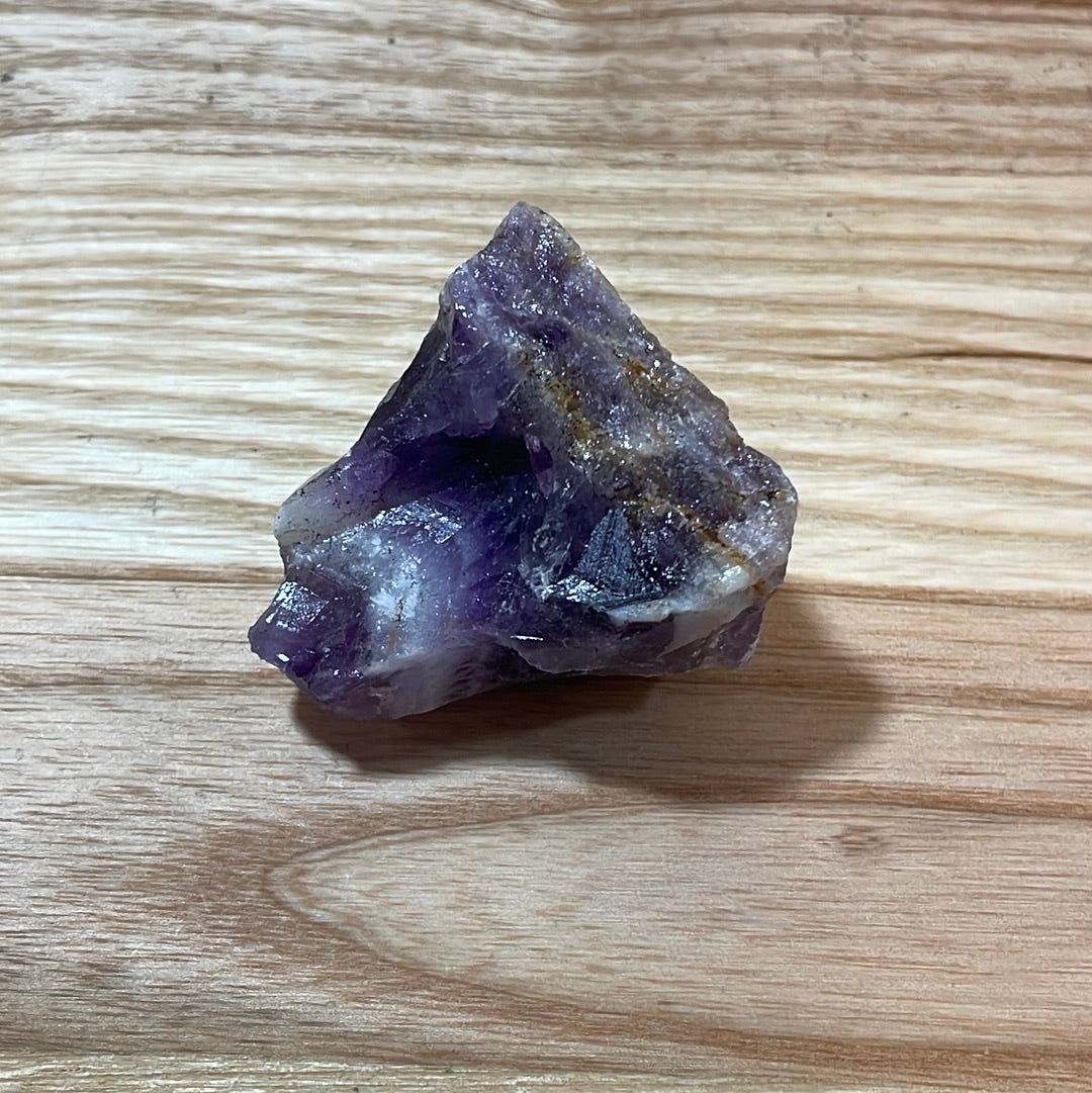 Chevron Amethyst Raw Chunks