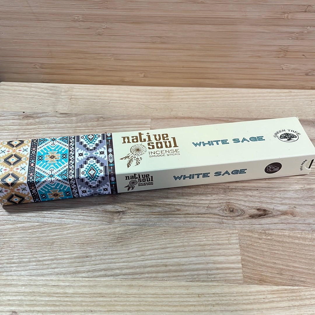 Native Soul White Sage Incense