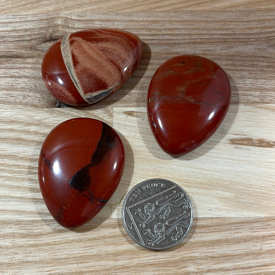 Red Jasper Thumb Stone