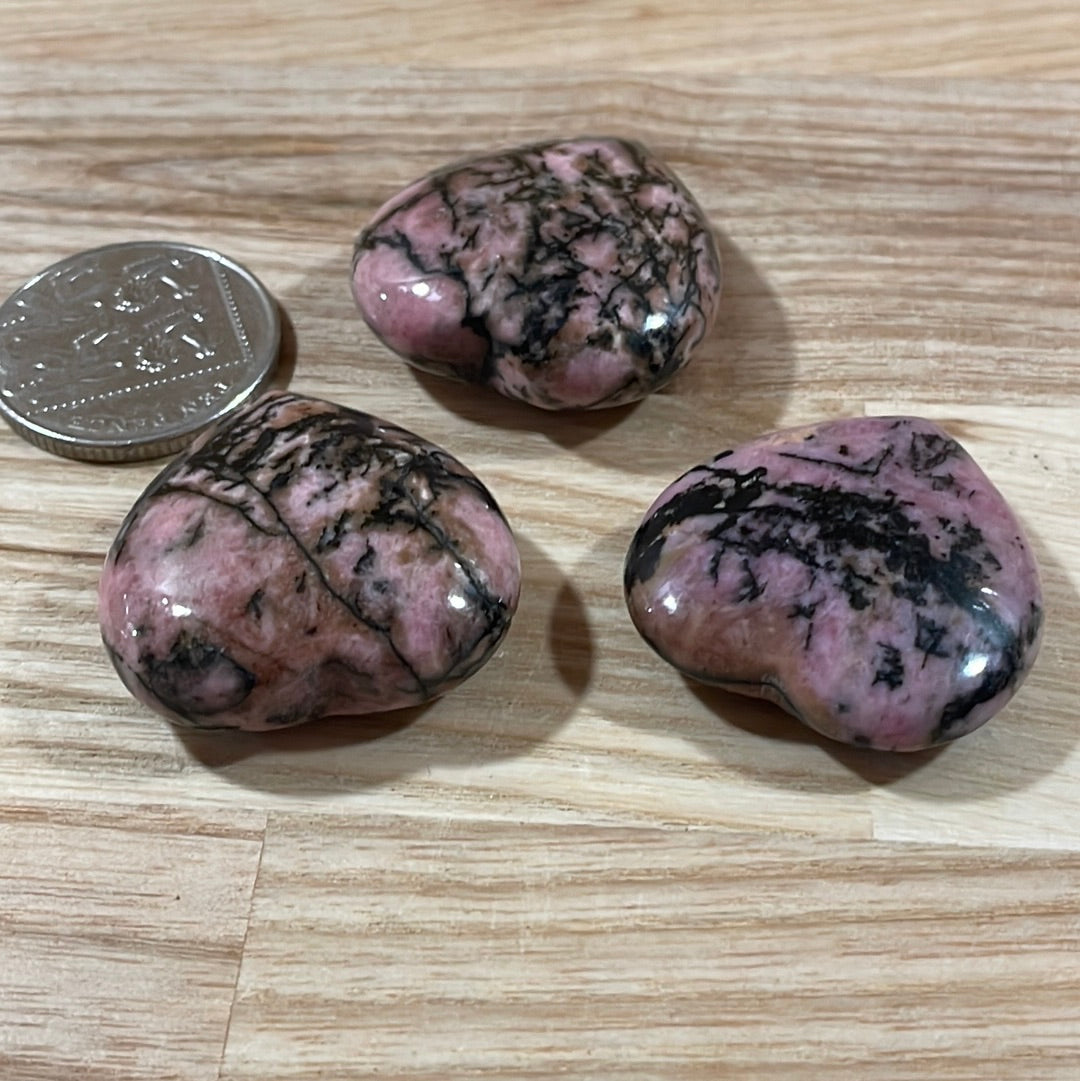 Rhodonite Heart (small)