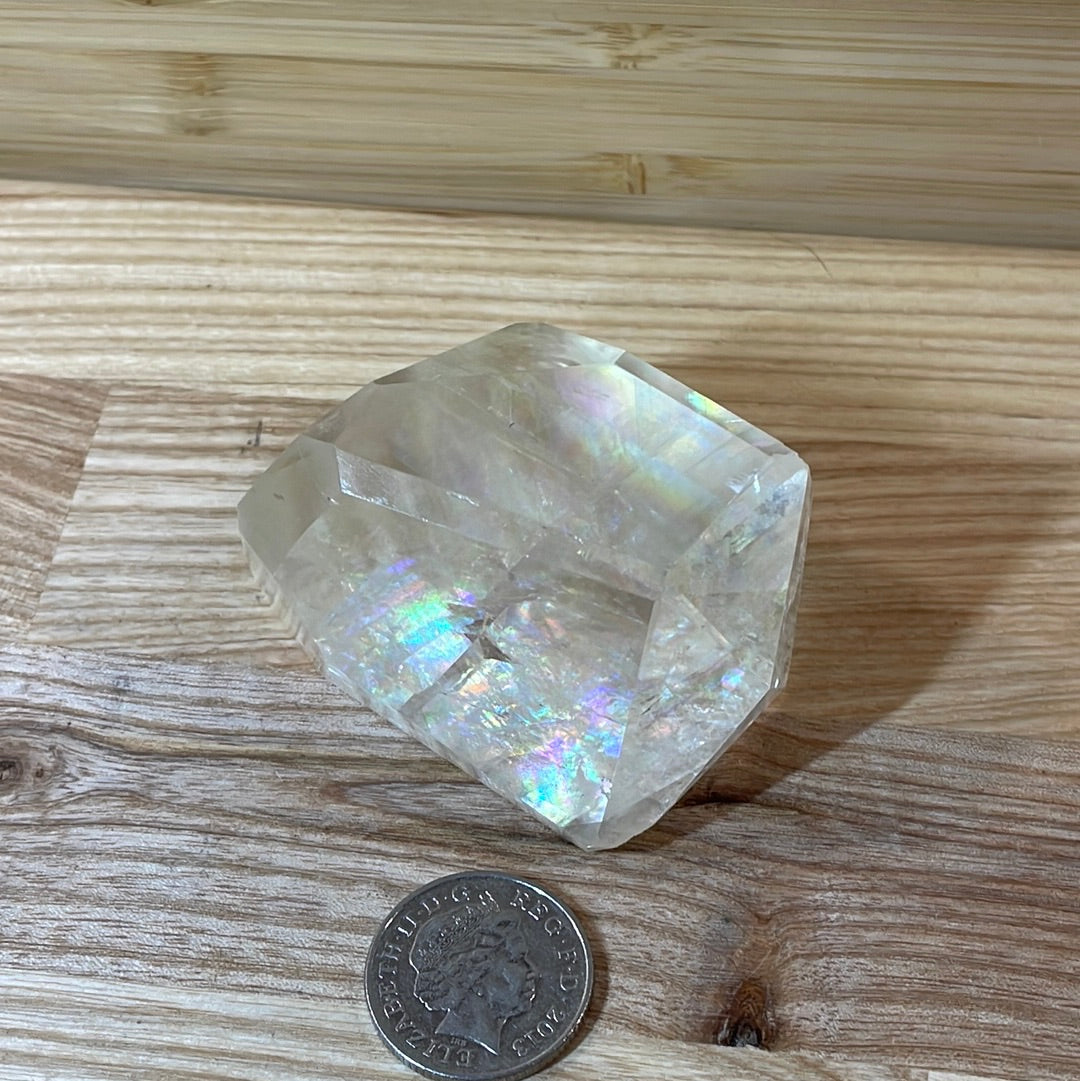 Golden Calcite Polished Freeform