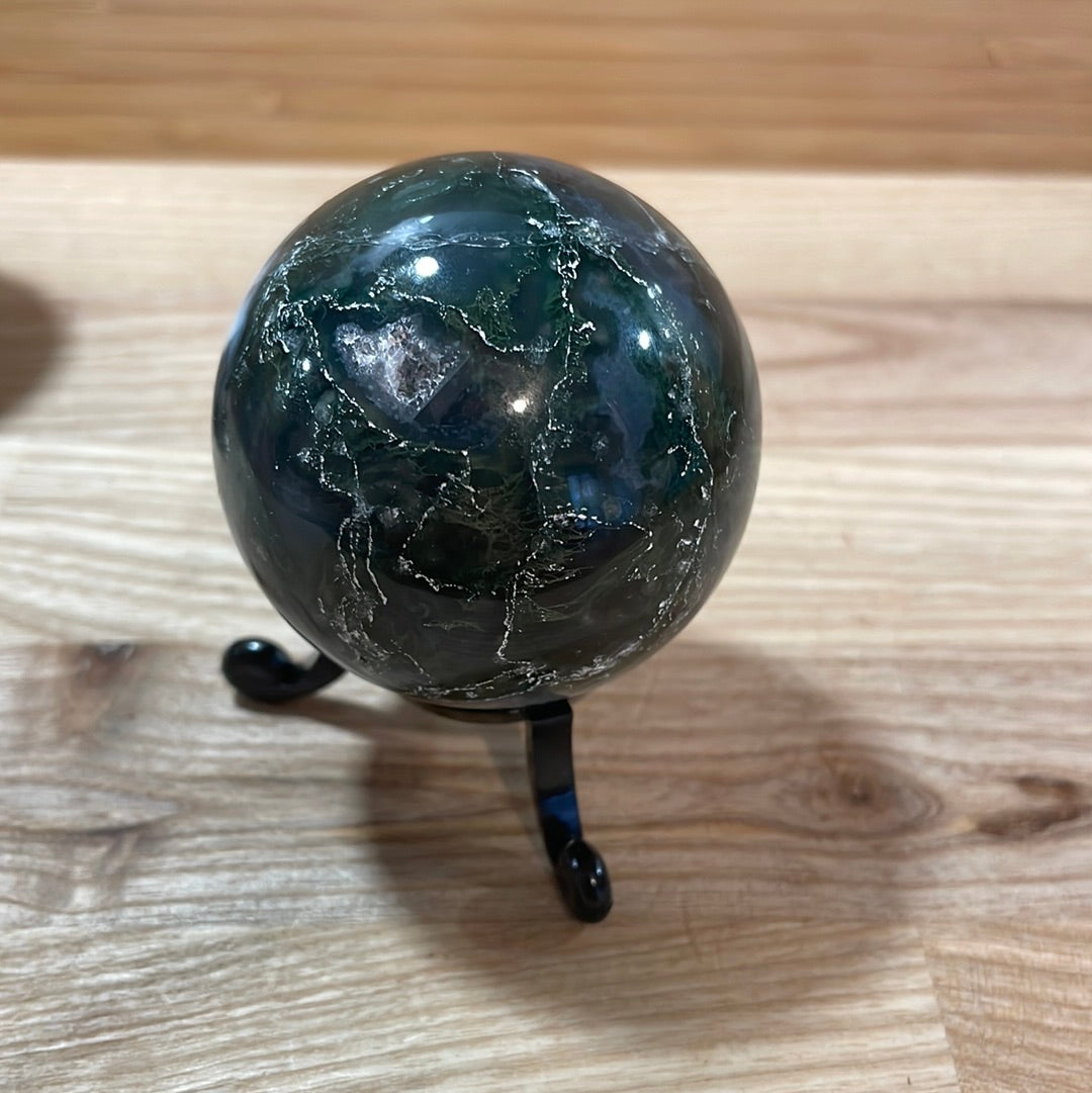 Moss Agate Sphere
