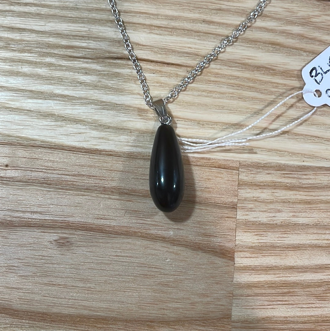 Black Obsidian Pendant