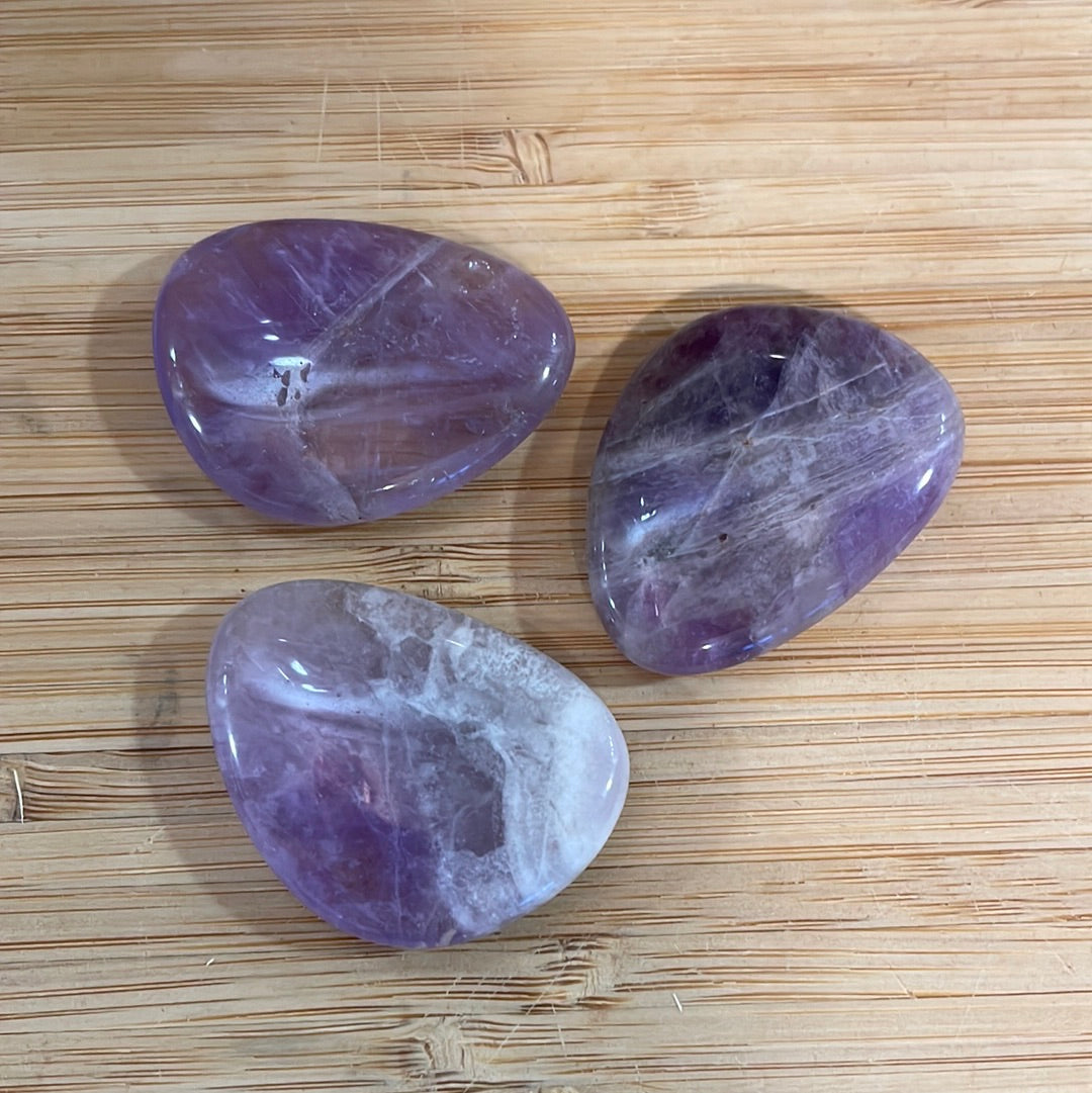 Amethyst Worry Stone